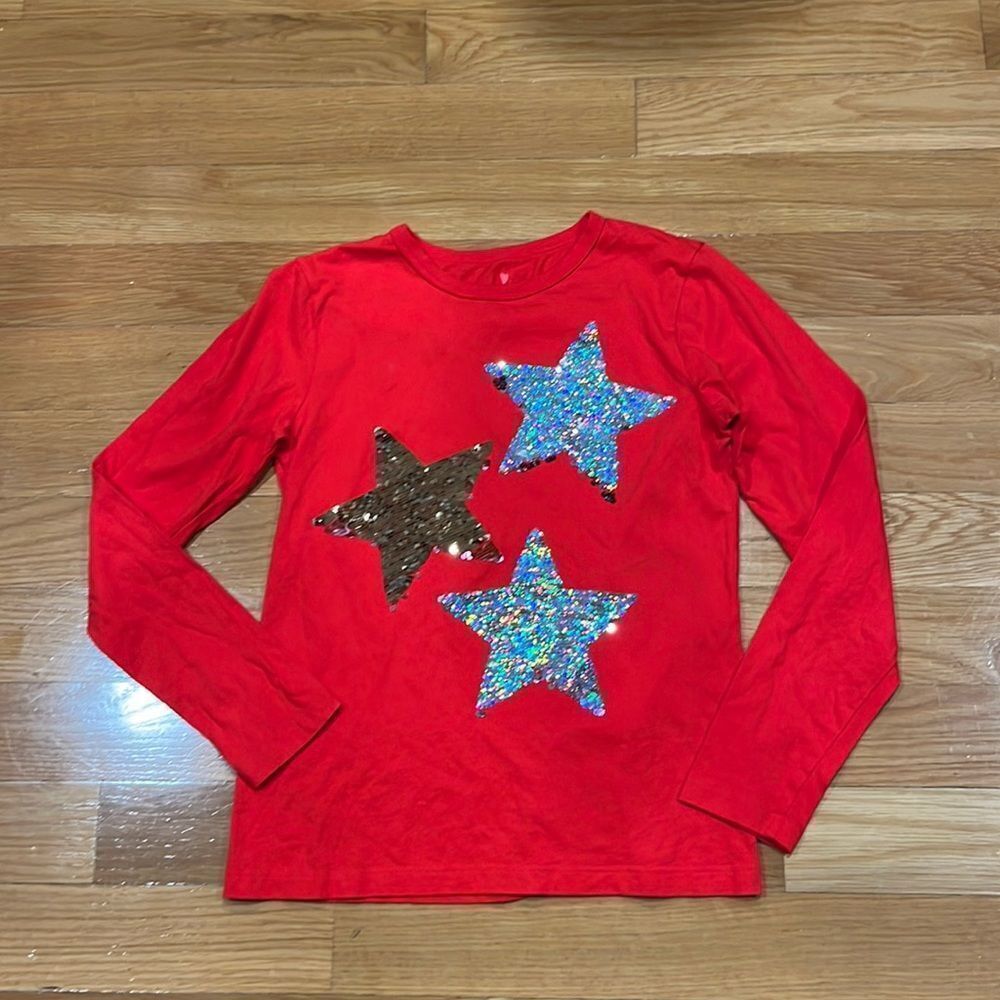 CREWCUTS star long sleeve shirts size 14  .